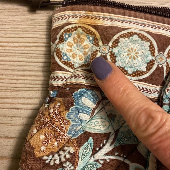 Retired Vera Bradley, Tote Bag, in Java Blue - Picture 7 of 8